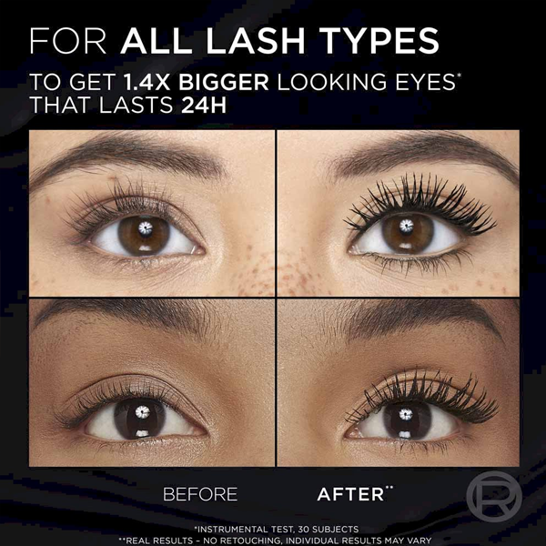 Loreal Paris Volume Million Lashes Panorama All Night Black Mascara