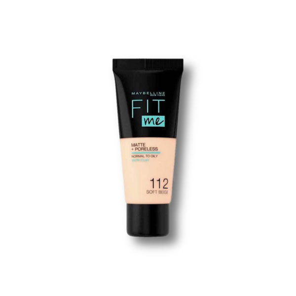 Maybelline Fit Me Matte + Poreless Liquid Foundation Tube