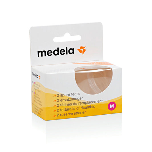 MEDELA SPARE TEATS 2 PACK - MEDIUM FLOW