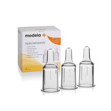 Load image into Gallery viewer, MEDELA SPECIAL NEEDS FEEDER TEAT X3 PIECES