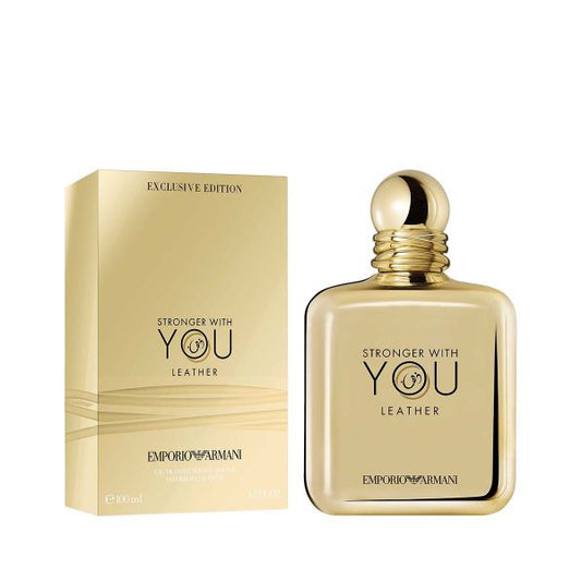 MEN'S STRONGER WITH YOU LEATHER EDP SPRAY 100ML