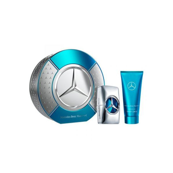 MERCEDES BRIGHT SILVER MIST ICE SPRING TAIWAN GIFT SET