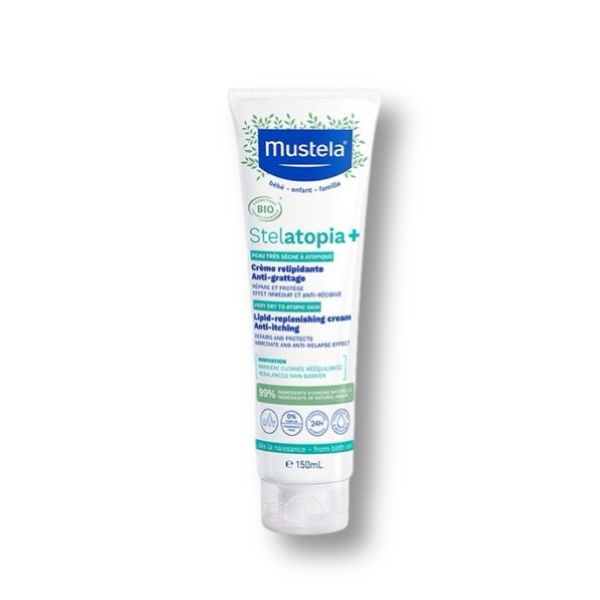 MUSTELA STELATOPIA+ LIPID-REPLENISHING CREAM ANTI ITCHING 150ML