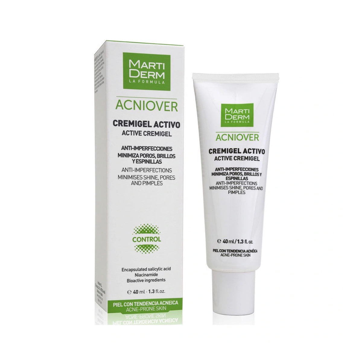 Martiderm Acniover Active Cremigel 40ml Martiderm Acniover Active Cremigel 40ml