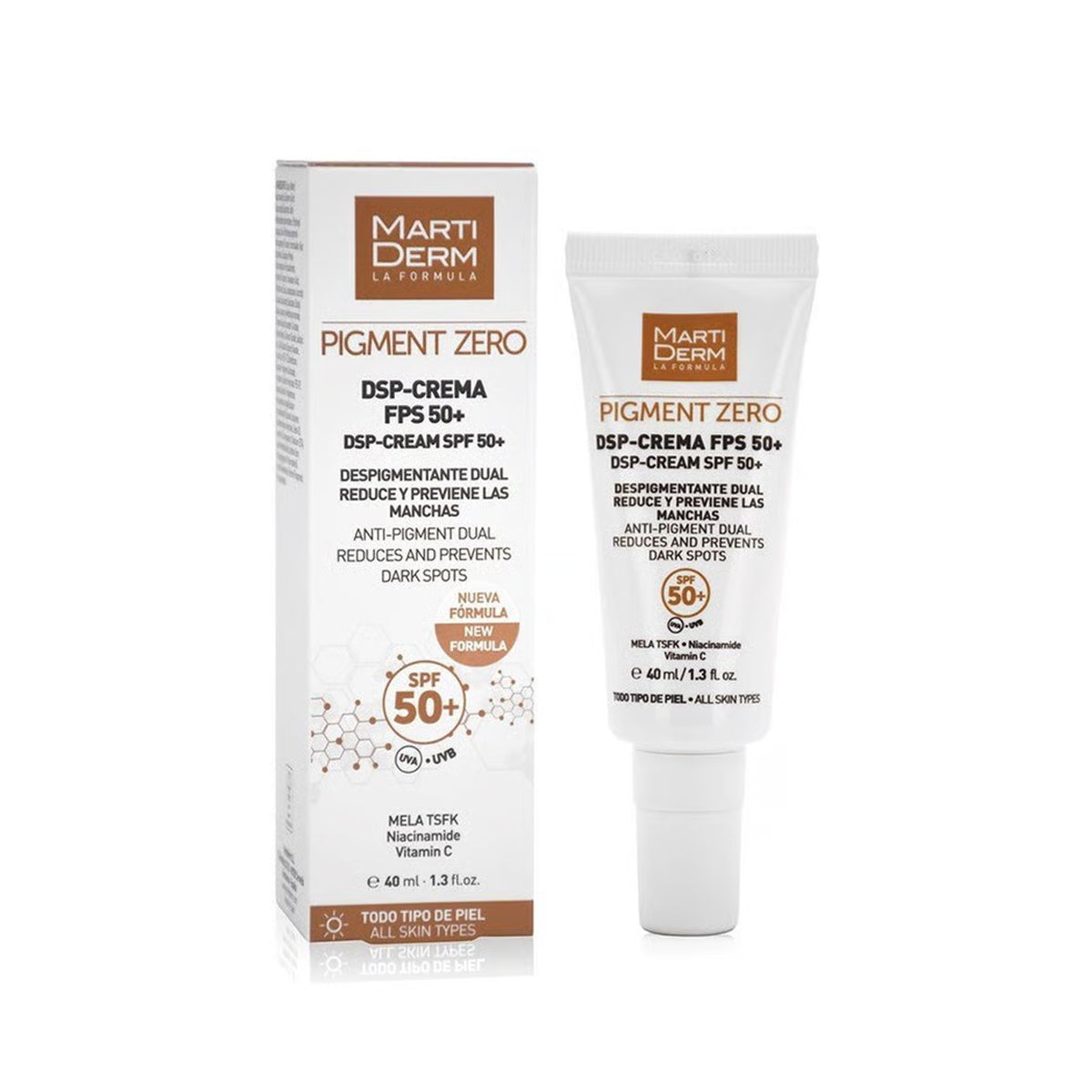 Martiderm Pigment Zero DSP-Cream SPF50+ 40ml Martiderm Pigment Zero DSP-Cream SPF50+ 40ml