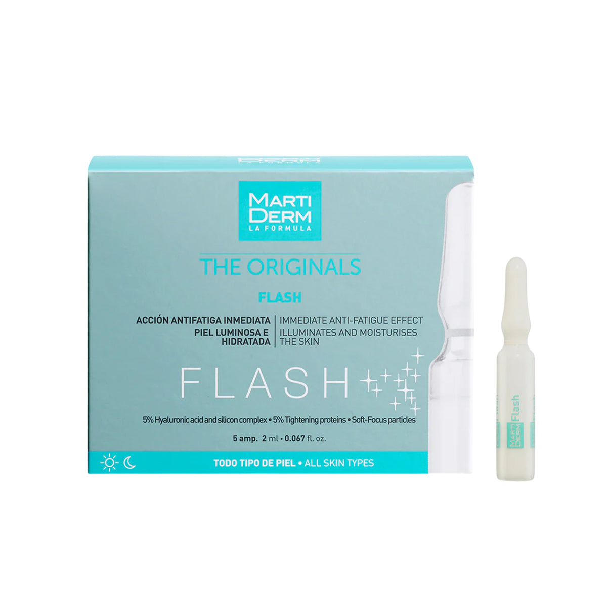 Martiderm The Originals Flash Ampoules Instant Radiance Effect 5x2ml Martiderm The Originals Flash Ampoules Instant Radiance Effect 5x2ml