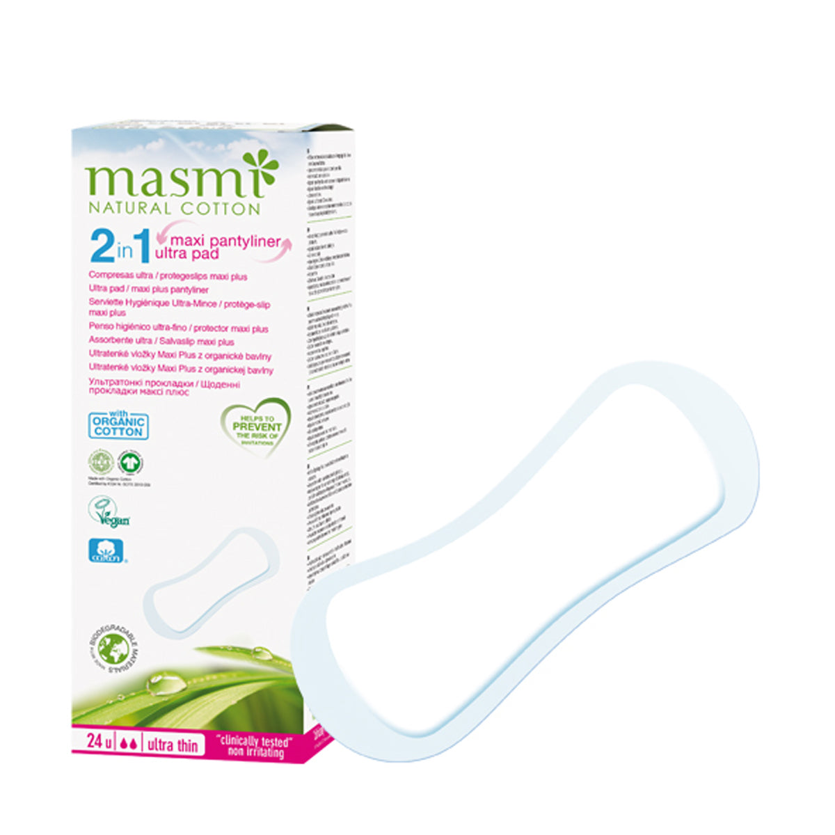 Masmi Maxi Plus Pantyliners Ultra 24 Vice Masmi Maxi Plus Pantyliners Ultra 24 Vice