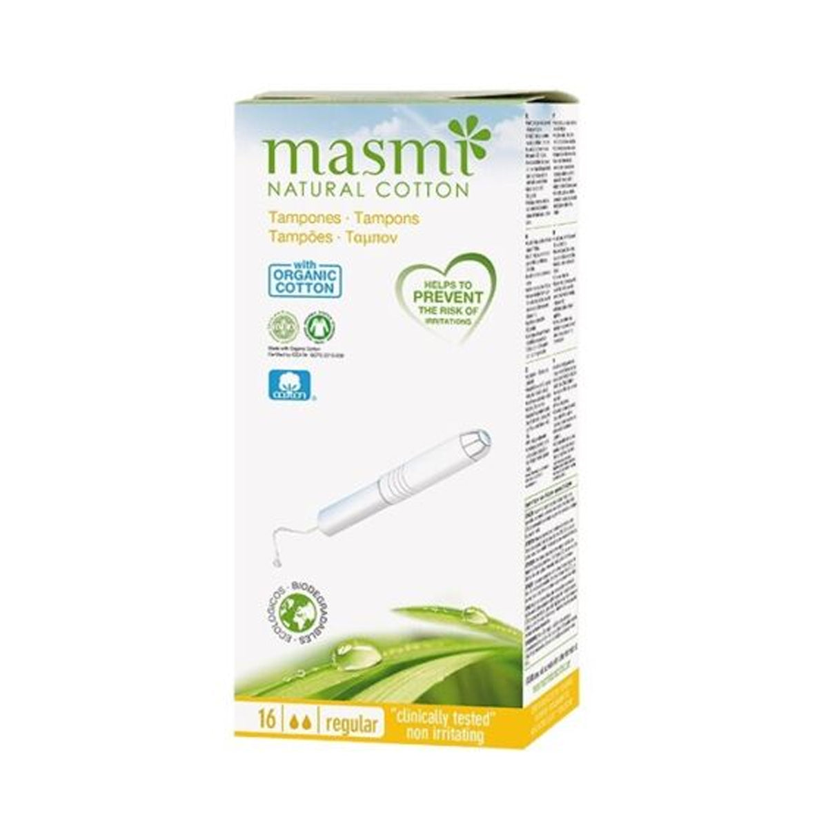 Masmi Stampons 16 قطعة منتظمة Masmi Stampons 16 قطعة منتظمة