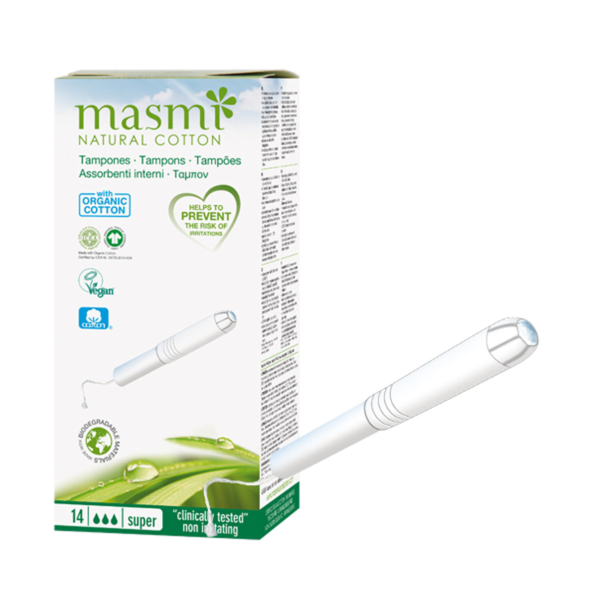 Masmi Stampons Super 14 قطعة Masmi Stampons Super 14 قطعة