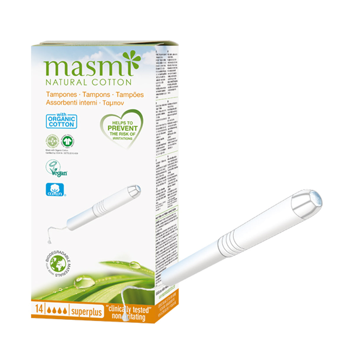 Masmi Stampons Super Plus 14 قطعة Masmi Stampons Super Plus 14 قطعة