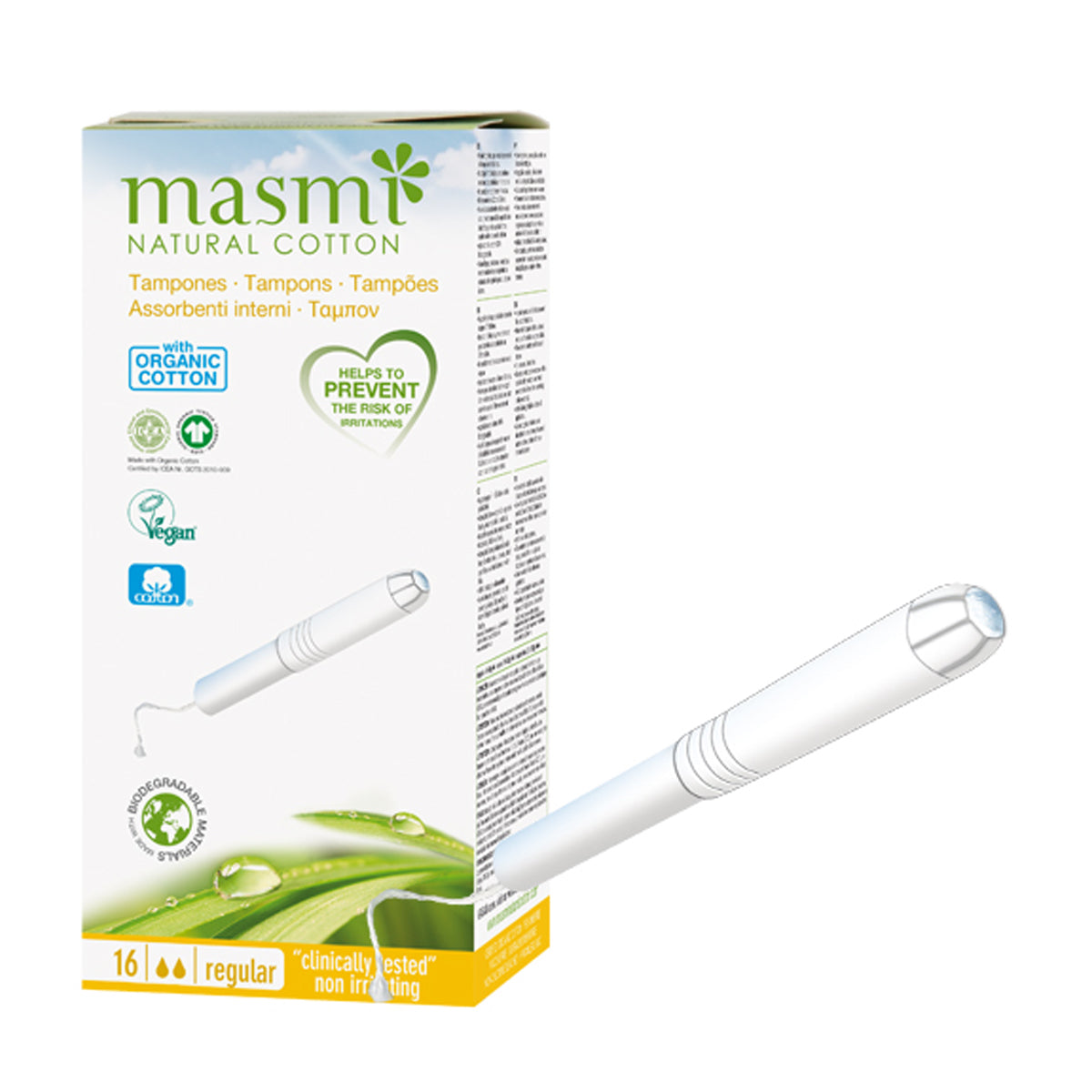 Masmi Stampons 16 قطعة منتظمة Masmi Stampons 16 قطعة منتظمة