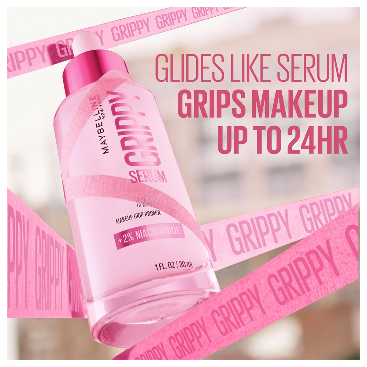 Maybelline New York Grippy Serum 24hr Hydrating Primer 30ml Maybelline New York Grippy Serum 24hr Hydrating Primer 30ml