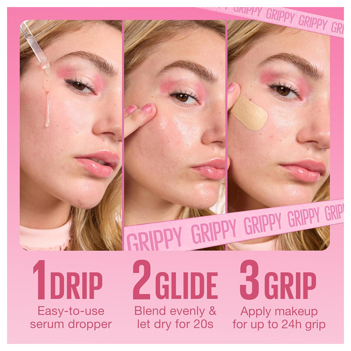 Maybelline New York Grippy Serum 24hr Hydrating Primer 30ml Maybelline New York Grippy Serum 24hr Hydrating Primer 30ml