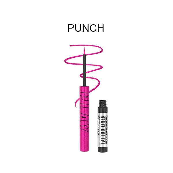 محدد عيون سائل ملون من مايبيلين تاتو لاينر بلاي يدوم 48 ساعة محدد عيون سائل ملون من مايبيلين تاتو لاينر بلاي يدوم 48 ساعة