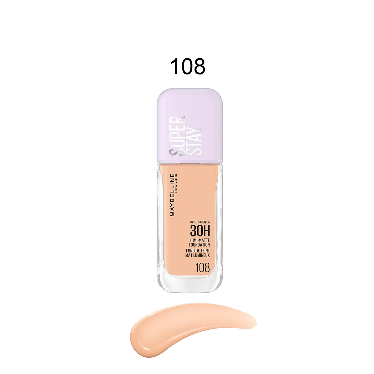 Maybelline Super تبقى حتى 30 ساعة Lumi-Matte Foundation