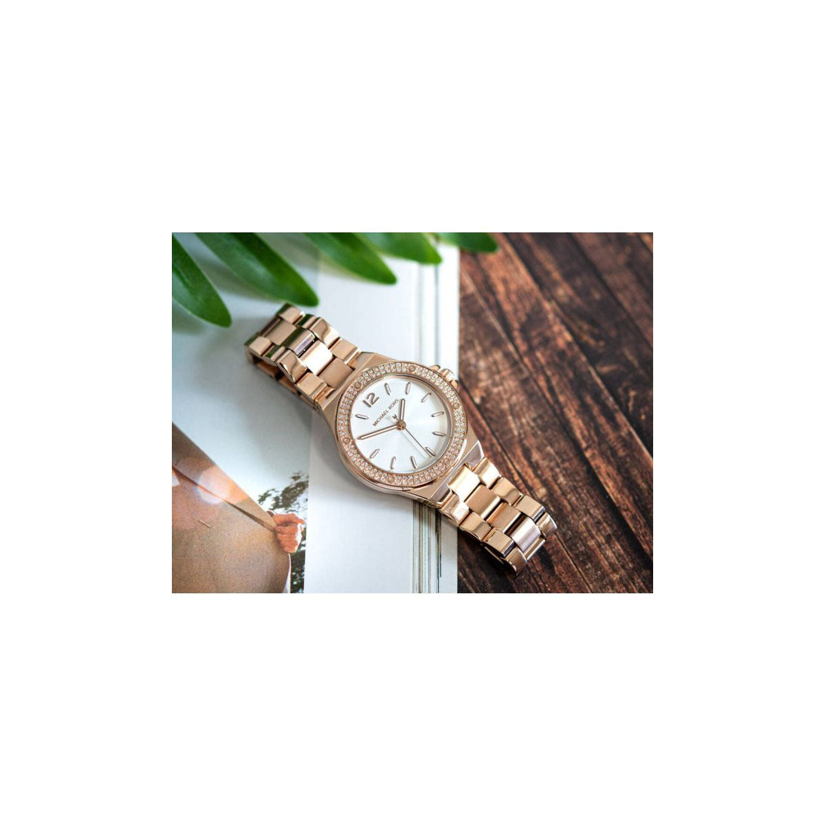 Michael Kors MK1073SET Women’s Watch 33 Mm Rose Gold