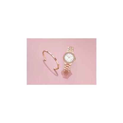 Michael Kors MK1073SET Women’s Watch 33 Mm Rose Gold