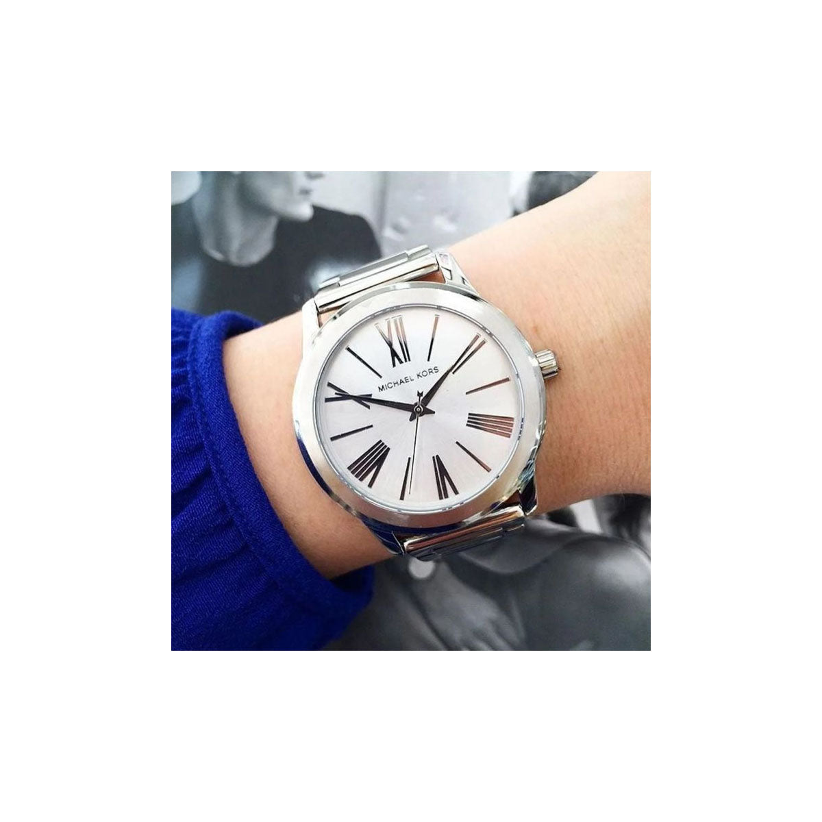 Michael Kors MK3489 Women’s Watch 38 Mm Silver Michael Kors MK3489 Women’s Watch 38 Mm Silver