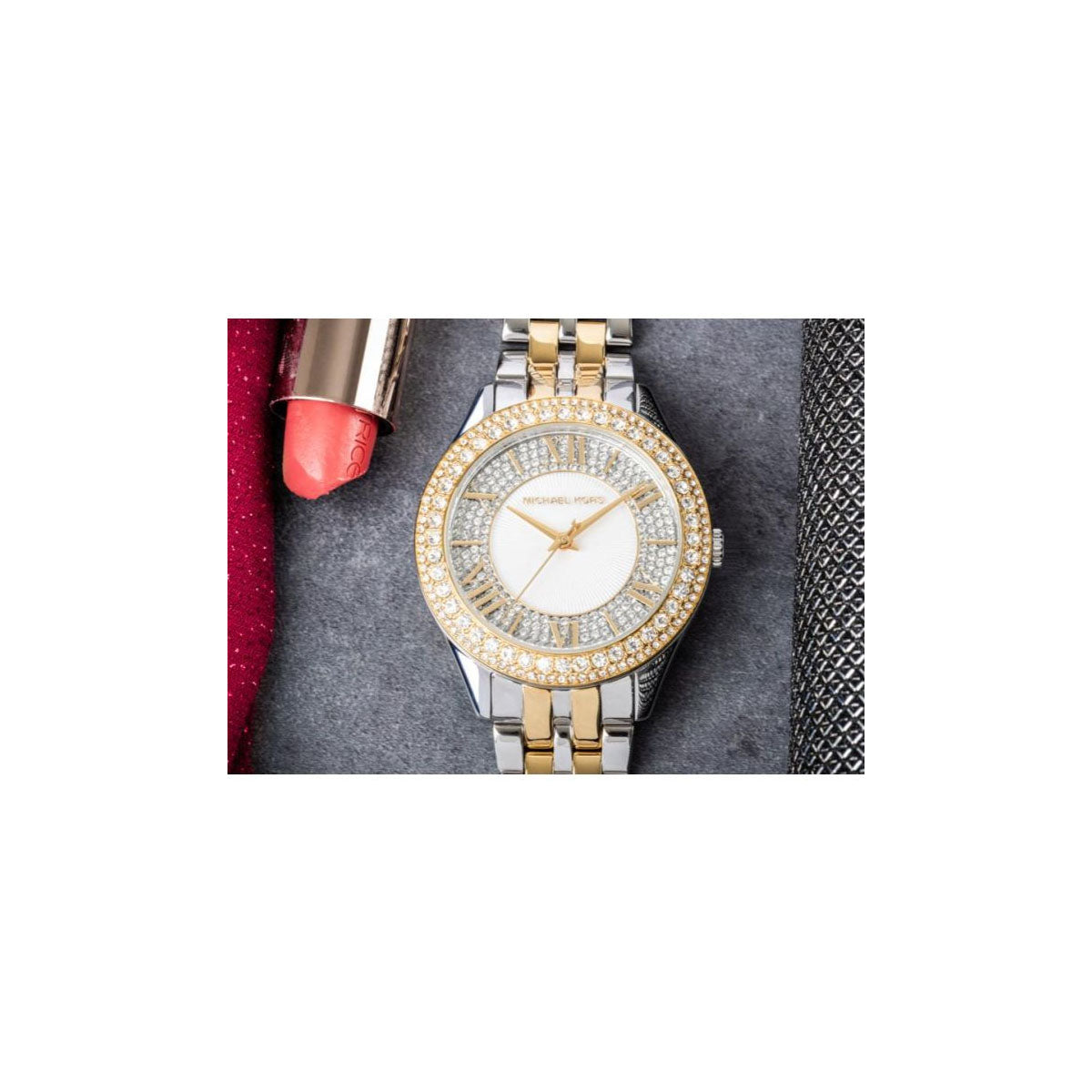 Michael Kors MK4811 Women’s Watch 38 Mm Silver–Gold Michael Kors MK4811 Women’s Watch 38 Mm Silver–Gold