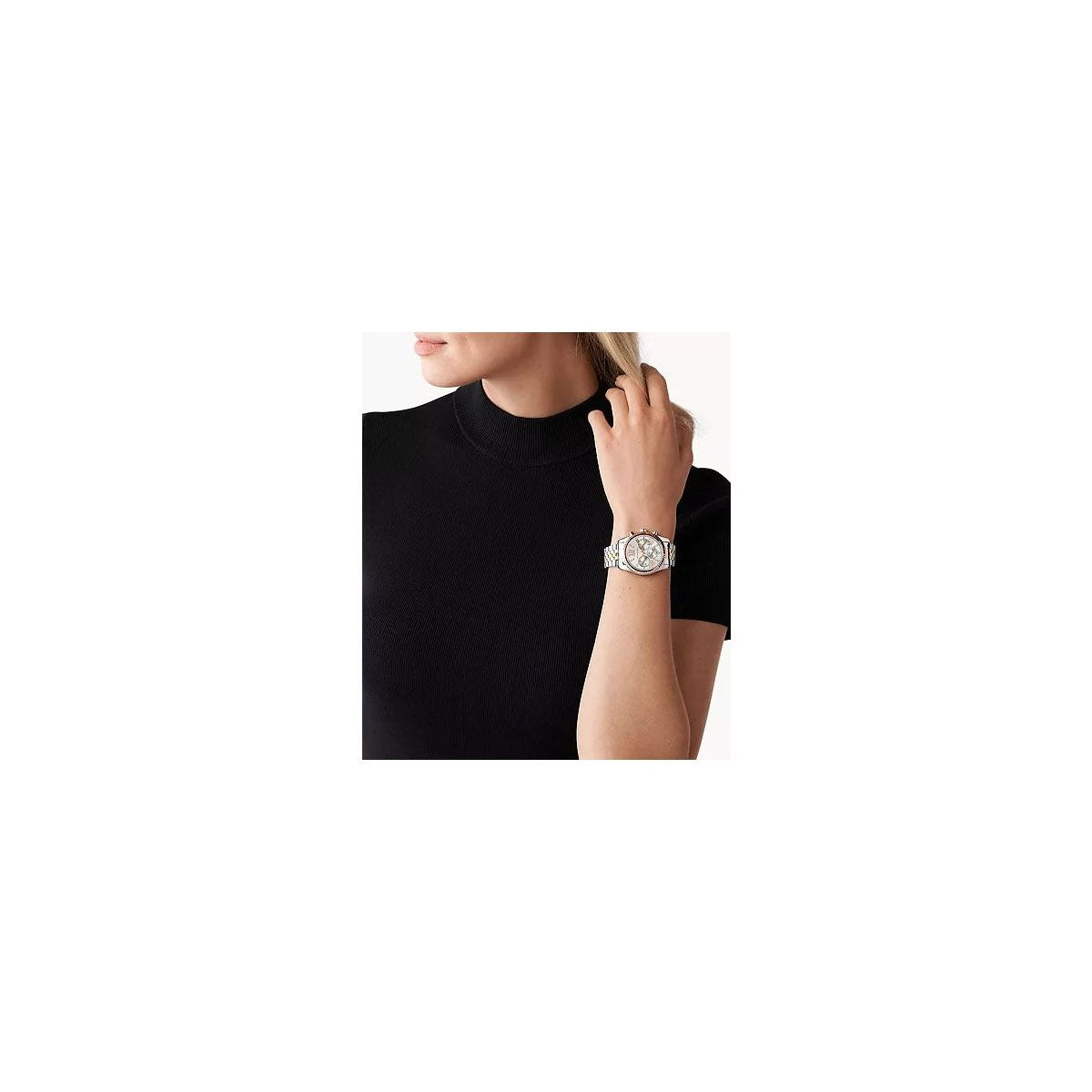 Michael Kors MK5735 Women’s Watch 38mm Silver Gold Michael Kors MK5735 Women’s Watch 38mm Silver Gold