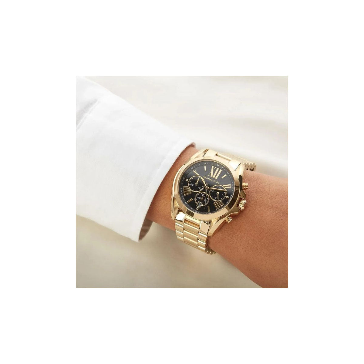 Michael Kors MK5739 Women’s Watch 43 Mm Gold Michael Kors MK5739 Women’s Watch 43 Mm Gold