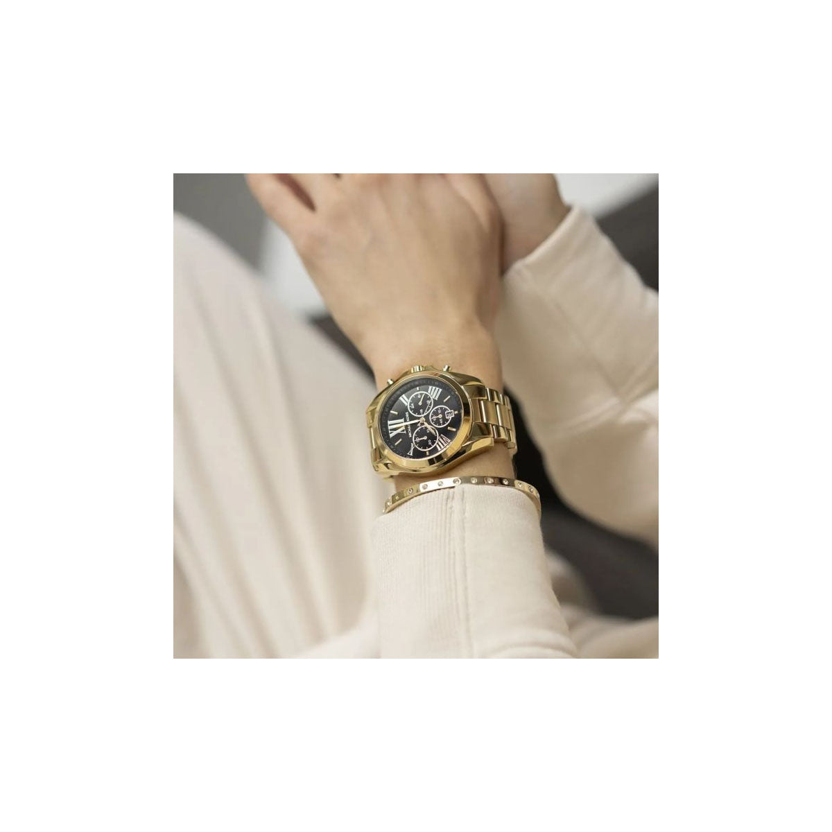 Michael Kors MK5739 Women’s Watch 43 Mm Gold Michael Kors MK5739 Women’s Watch 43 Mm Gold