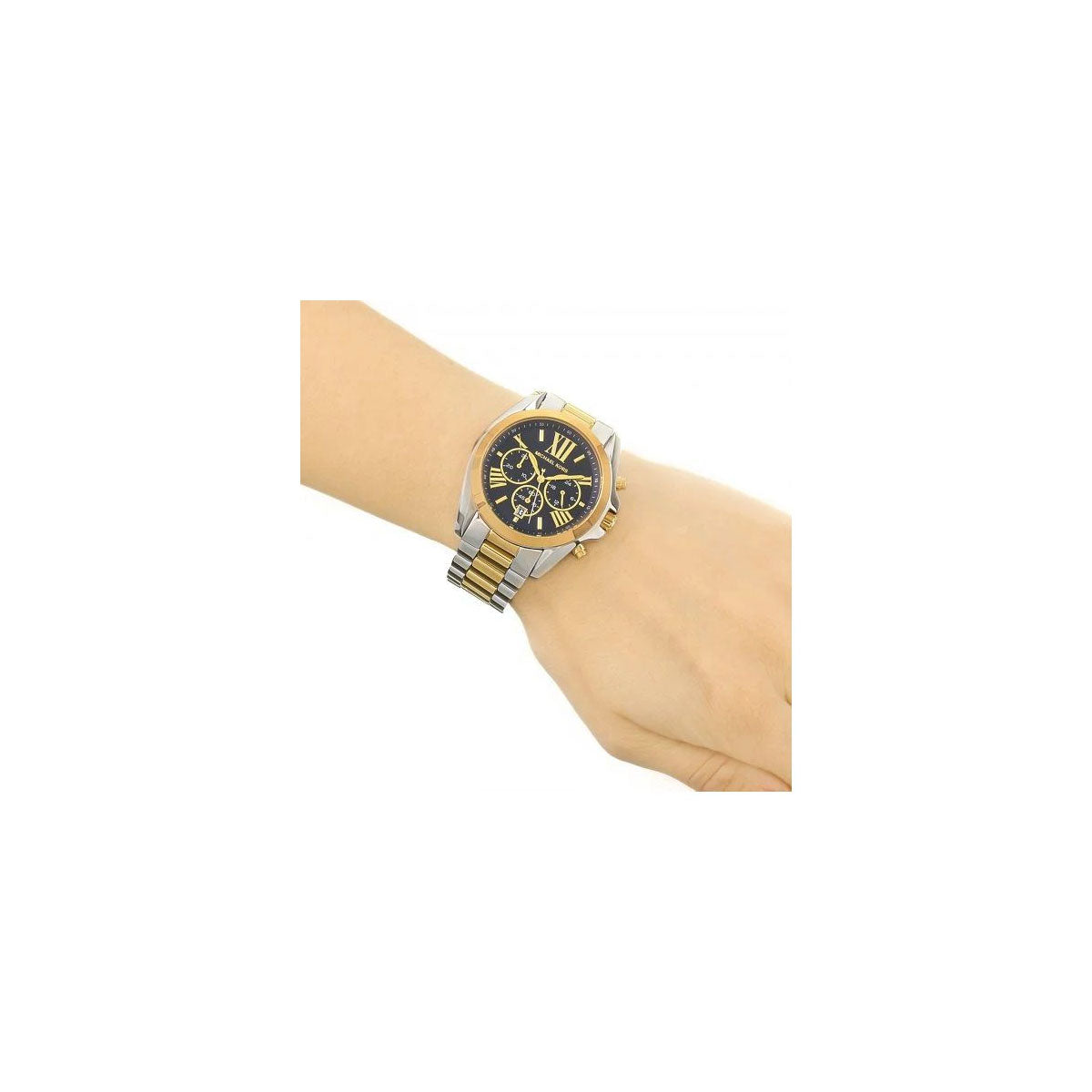 Michael Kors MK5976 Women’s Watch 40 Mm Silver Gold Michael Kors MK5976 Women’s Watch 40 Mm Silver Gold