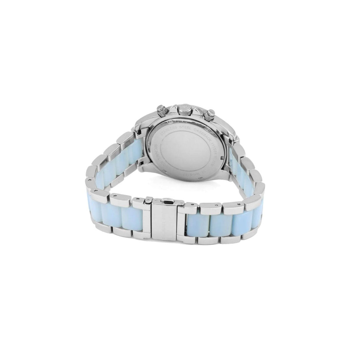 Michael Kors MK6137 Women’s Watch 39mm Silver Blue Michael Kors MK6137 Women’s Watch 39mm Silver Blue