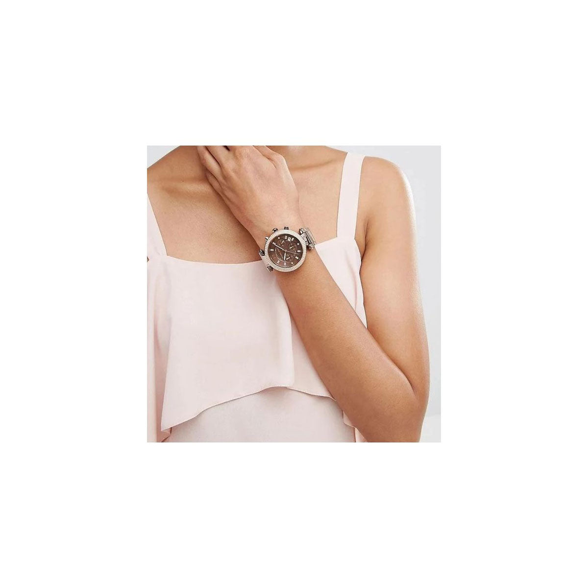 Michael Kors MK6378 Women’s Watch 39 Mm Purple Michael Kors MK6378 Women’s Watch 39 Mm Purple