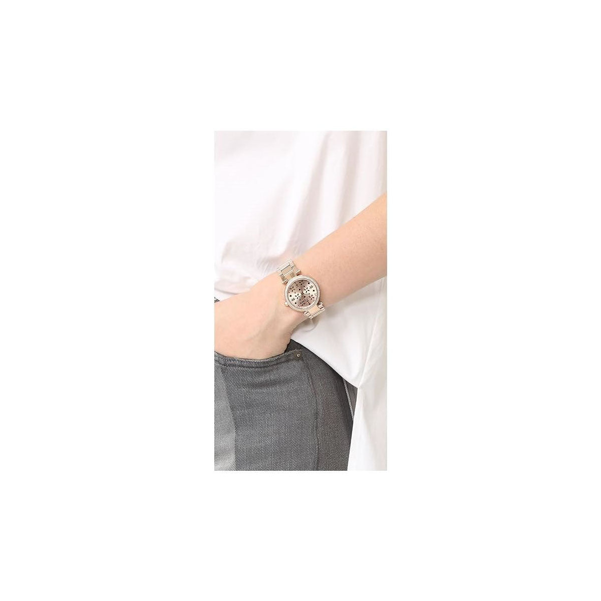 Michael Kors MK6470 Women’s Watch 33 Mm Rose Gold Michael Kors MK6470 Women’s Watch 33 Mm Rose Gold