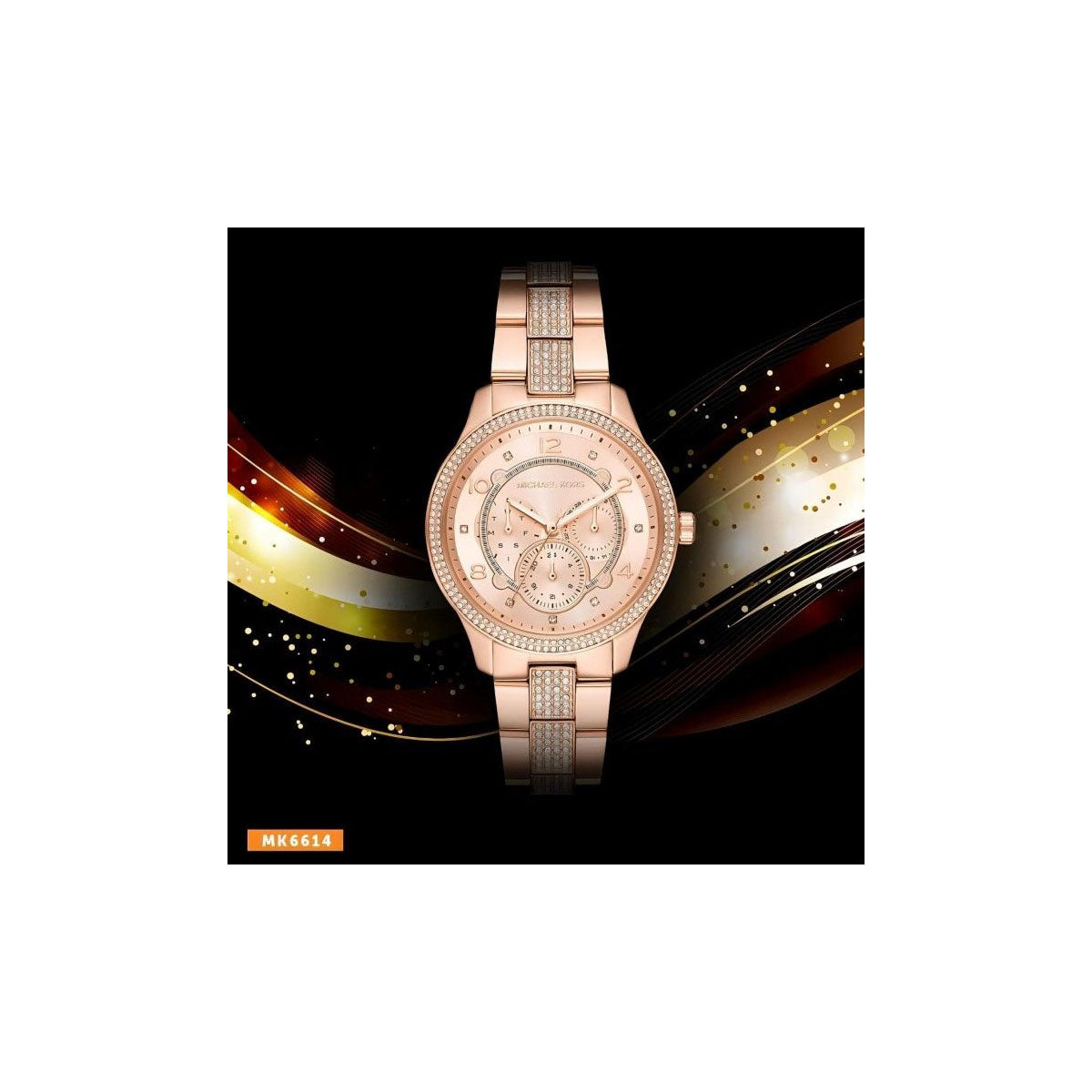 Michael Kors MK6614 Women’s Watch 38mm Rose Gold Michael Kors MK6614 Women’s Watch 38mm Rose Gold