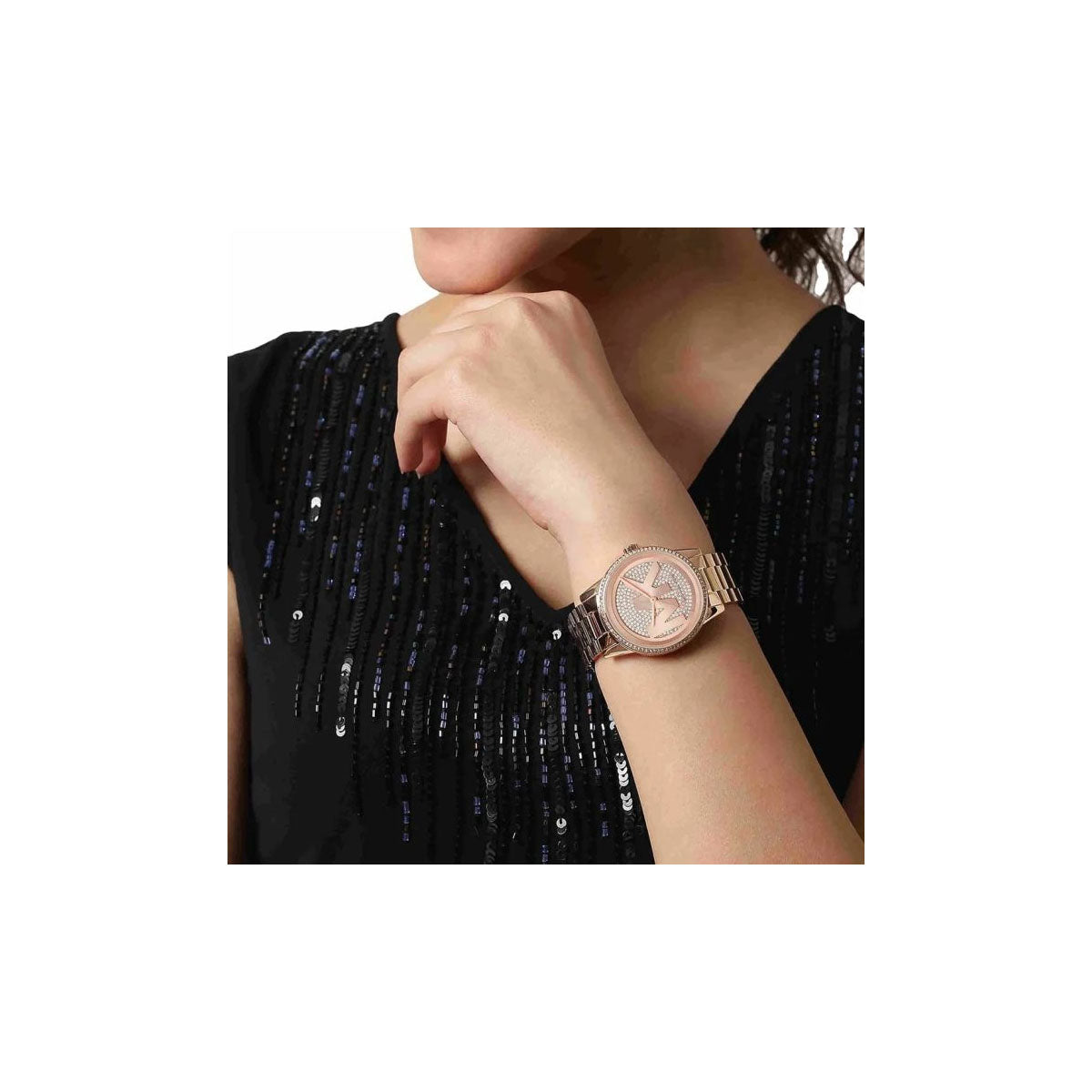 Michael Kors MK6863 Women’s Watch 41mm Rose Gold Michael Kors MK6863 Women’s Watch 41mm Rose Gold