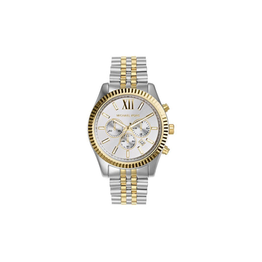 Michael Kors MK8344 Men’s Watch 44 Mm Silver–Gold