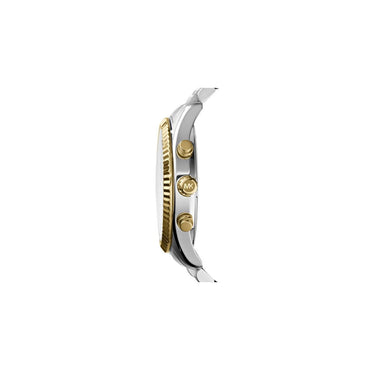 Michael Kors MK8344 Men’s Watch 44 Mm Silver–Gold
