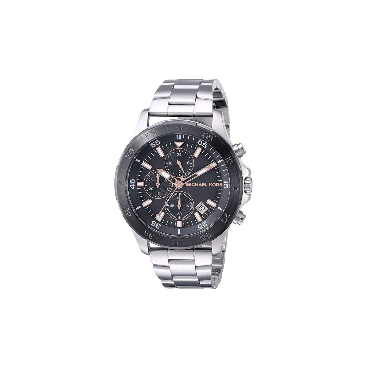 Michael Kors MK8569 Men’s Watch 44 Mm Silver