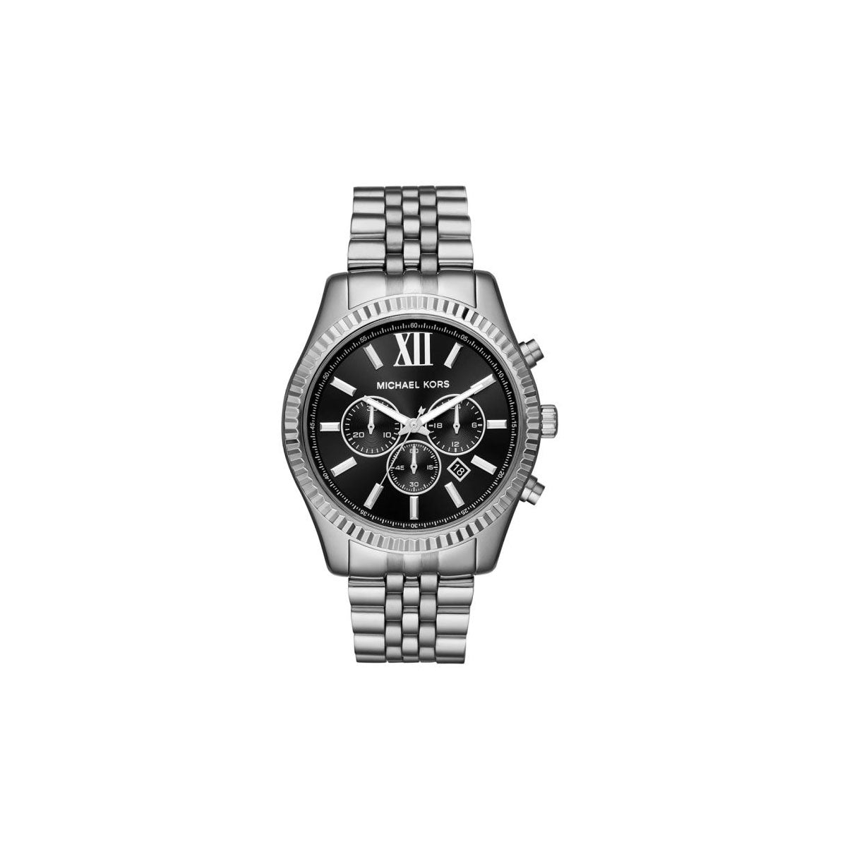 Michael Kors MK8602 Men’s Watch 45 Mm Silver Michael Kors MK8602 Men’s Watch 45 Mm Silver
