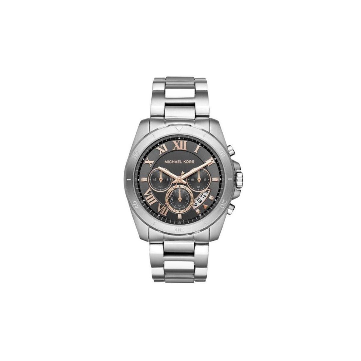 Michael Kors MK8609 Men’s Watch 44 Mm Silver