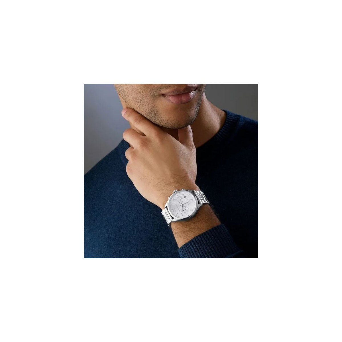 Michael Kors MK8637 Men’s Watch 42 Mm Silver Michael Kors MK8637 Men’s Watch 42 Mm Silver