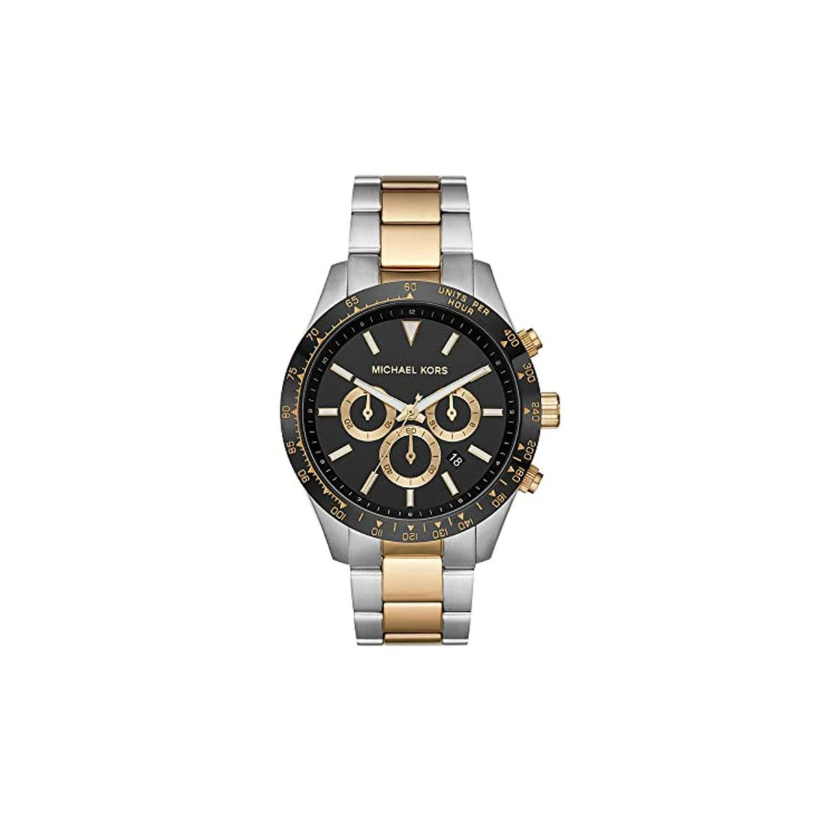 Michael Kors MK8784 Men’s Watch 45mm Silver Gold