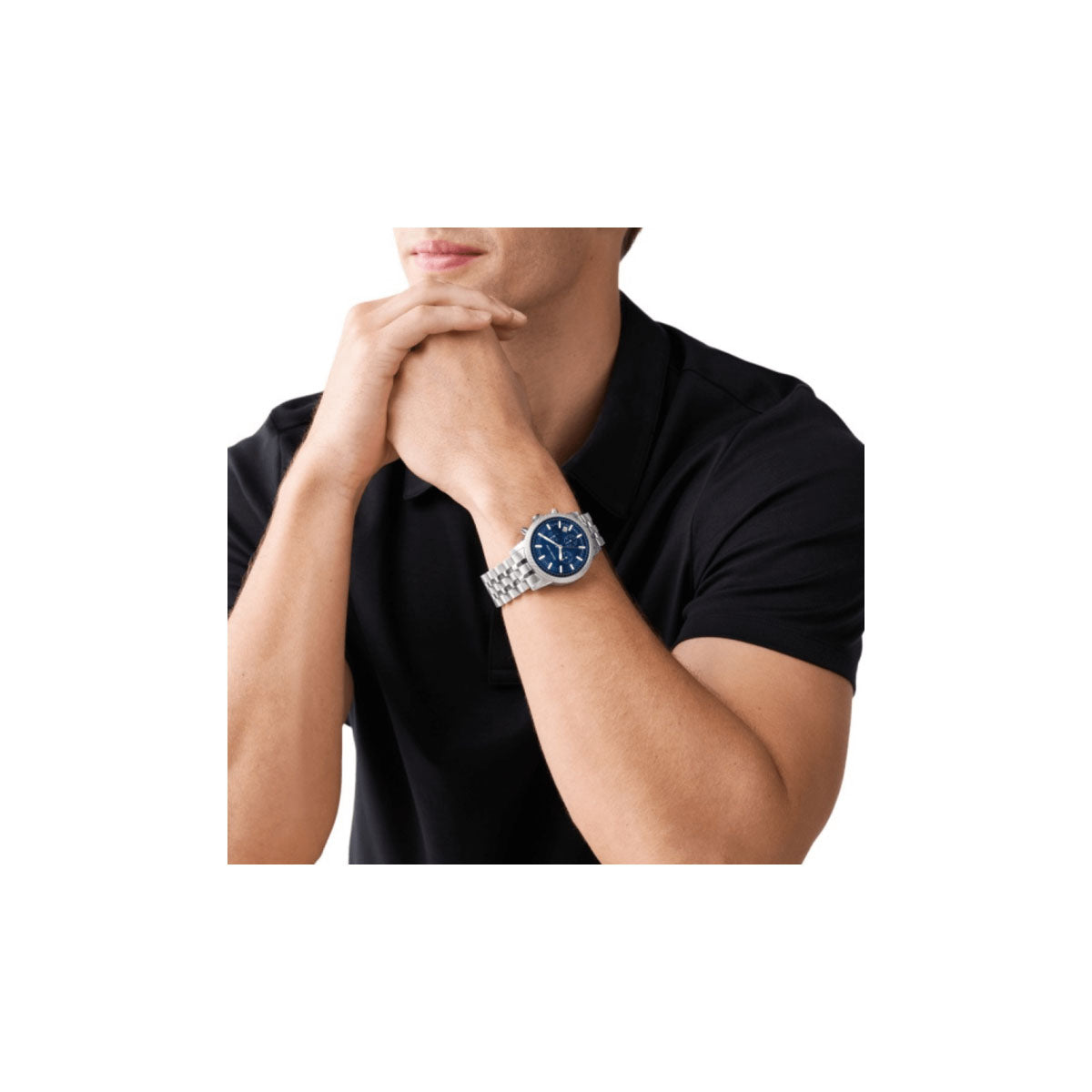 Michael Kors MK8952 Men’s Watch 43 Mm Silver