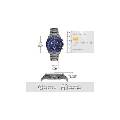 Michael Kors MK9111 Men’s Watch 42 Mm Gray