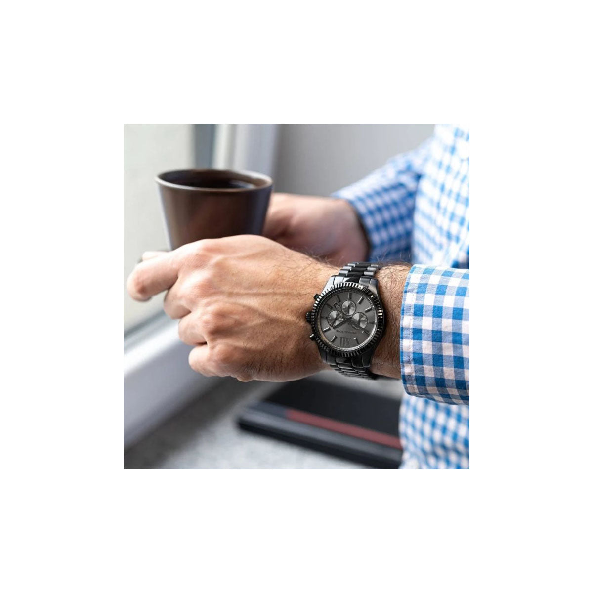Michael Kors MK9154 Men’s Watch 44 Mm Black