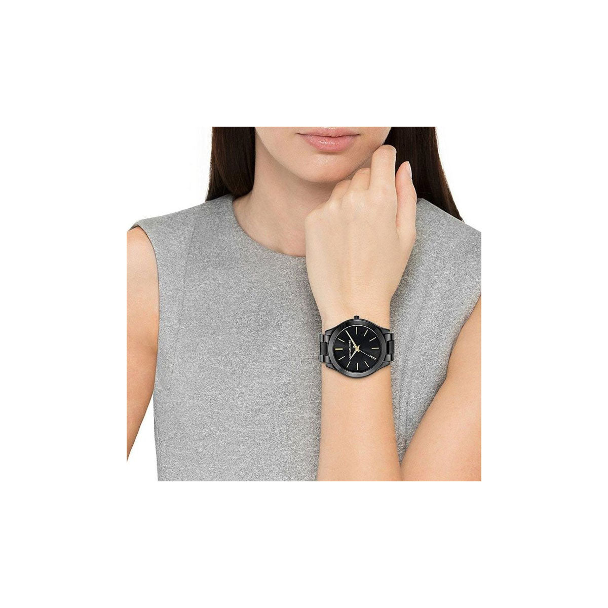 Michael Kors Mk3221 Women’s Watch 40mm Black Michael Kors Mk3221 Women’s Watch 40mm Black