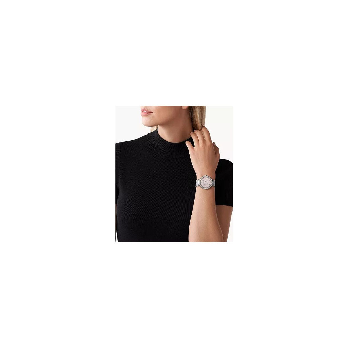 Michael Kors Mk4518 Women’s Watch 39mm Silver Michael Kors Mk4518 Women’s Watch 39mm Silver