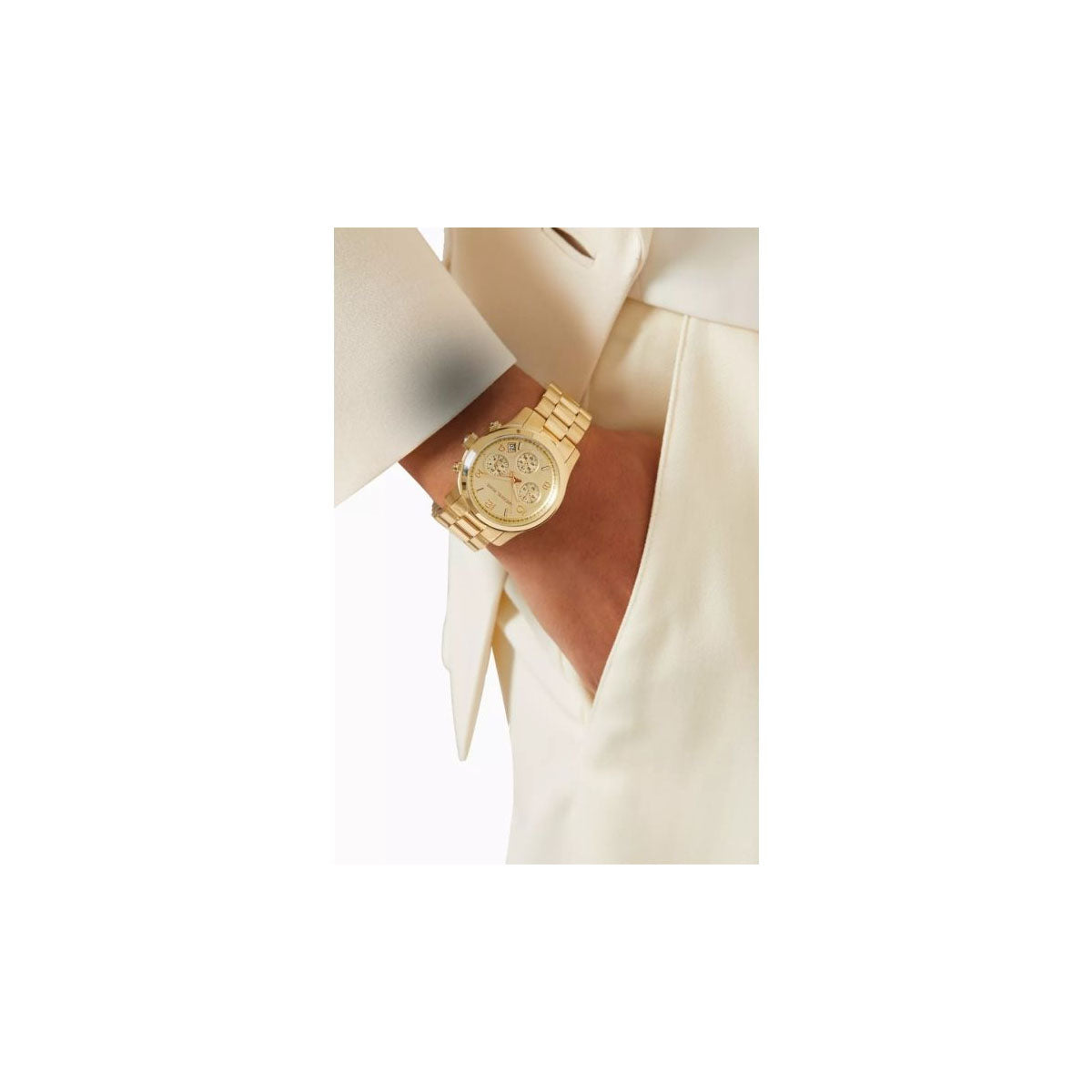 Michael Kors Mk5055 Women’s Watch 38mm Gold Michael Kors Mk5055 Women’s Watch 38mm Gold