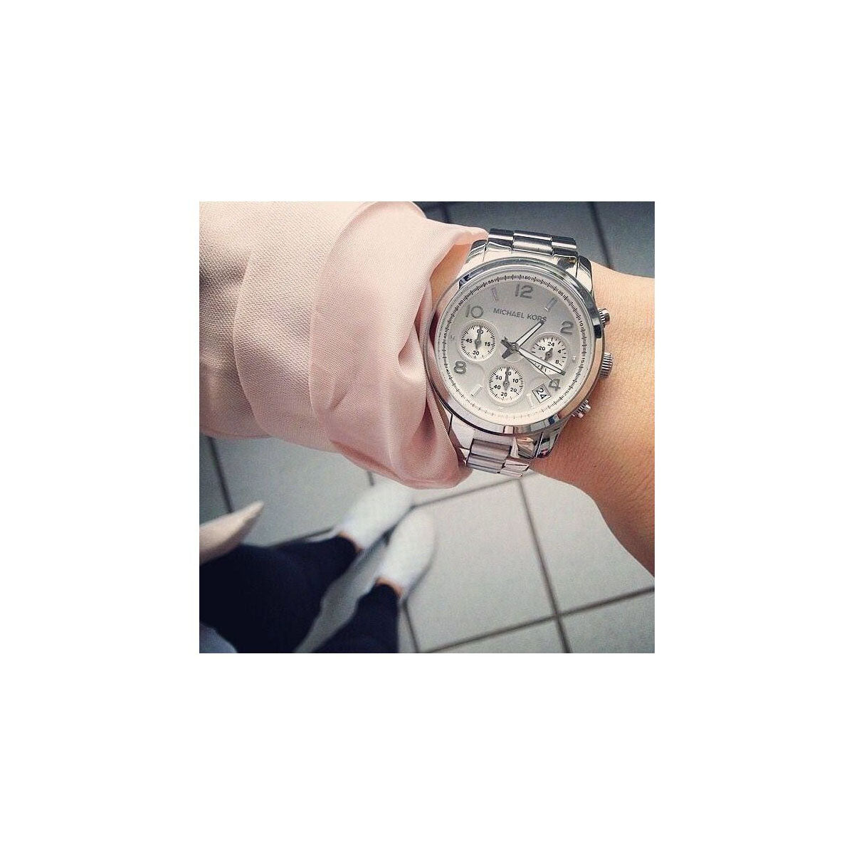 Michael Kors Mk5076 Women’s Watch 38mm Silver Michael Kors Mk5076 Women’s Watch 38mm Silver