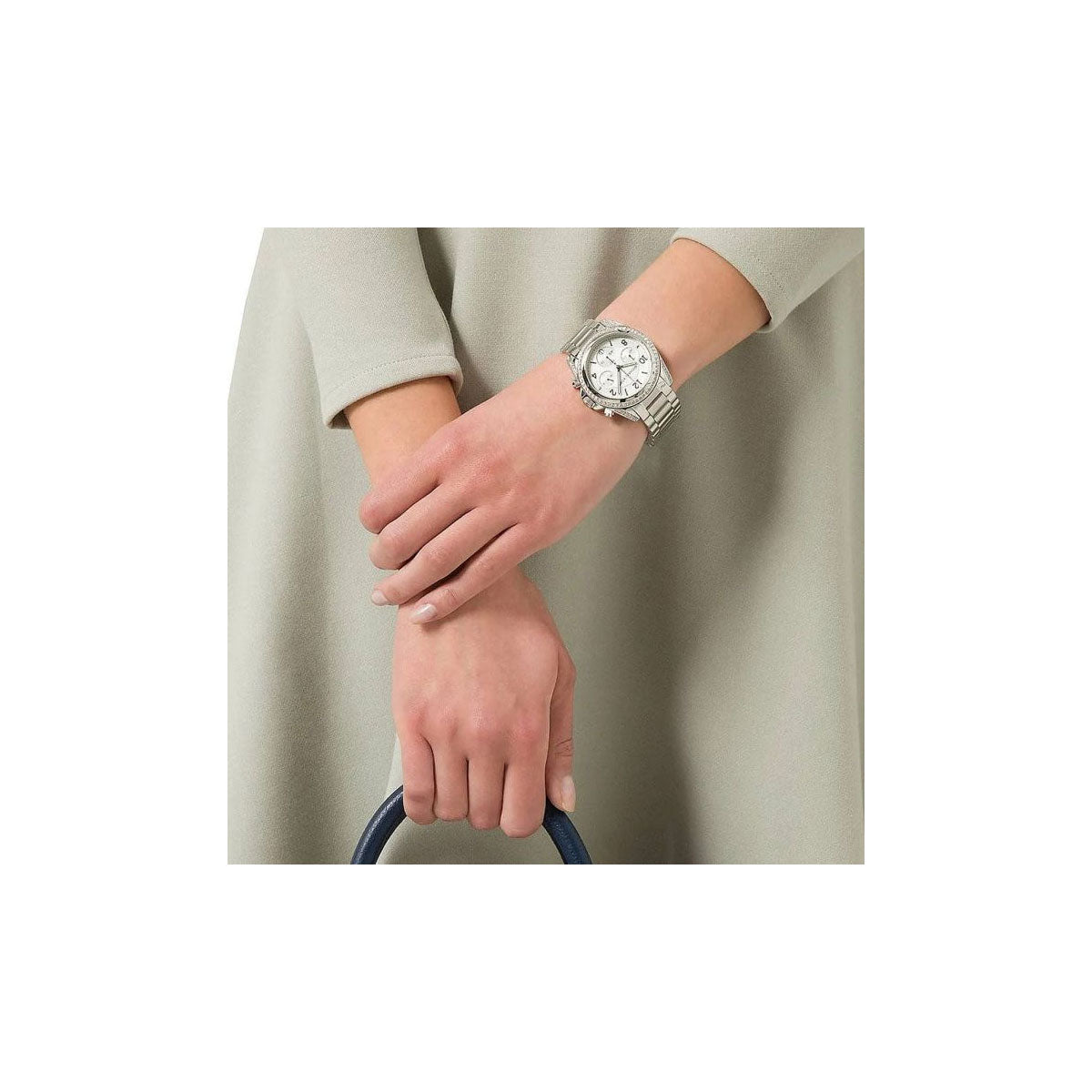 Michael Kors Mk5165 Women’s Watch 39mm Silver Michael Kors Mk5165 Women’s Watch 39mm Silver