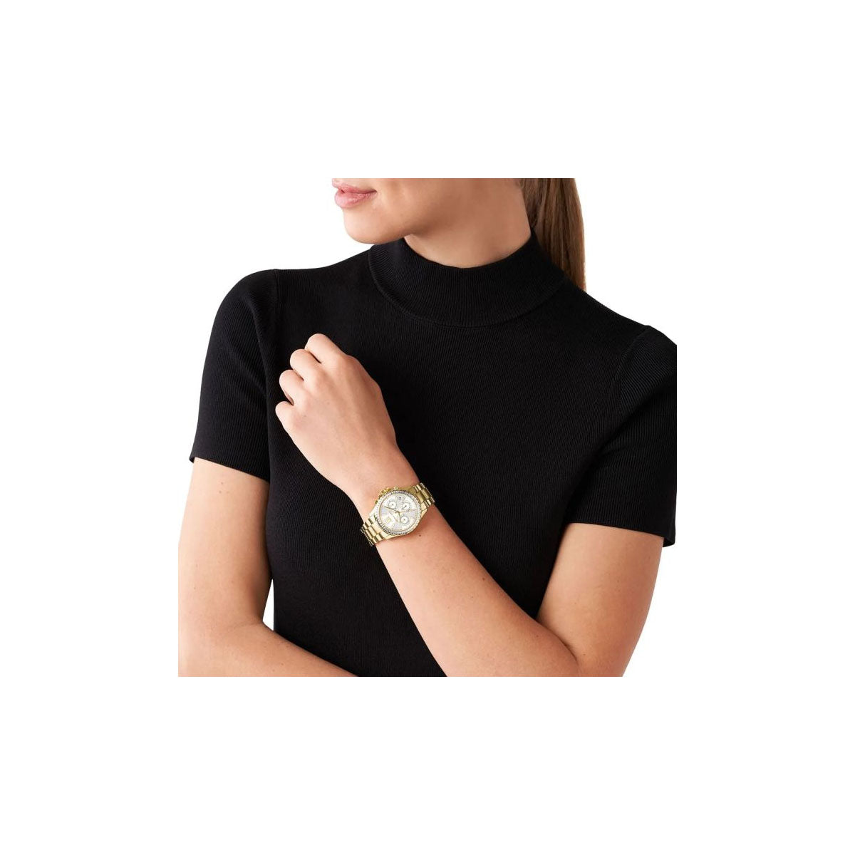 Michael Kors Mk5166 Women’s Watch 39mm Gold Michael Kors Mk5166 Women’s Watch 39mm Gold