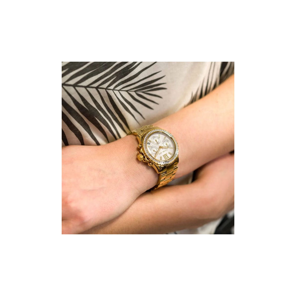 Michael Kors Mk5166 Women’s Watch 39mm Gold Michael Kors Mk5166 Women’s Watch 39mm Gold