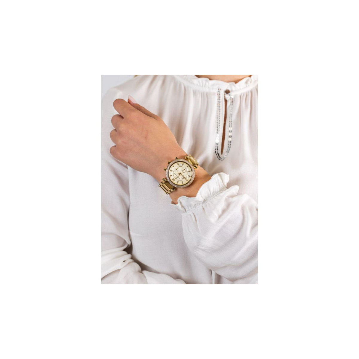 Michael Kors Mk5354 Women’s Watch 39mm Gold Michael Kors Mk5354 Women’s Watch 39mm Gold